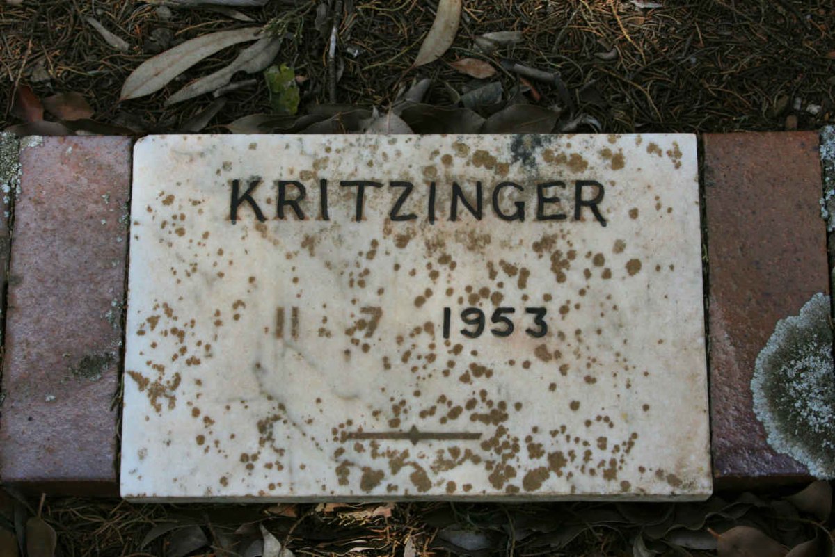 KRITZINGER -1953