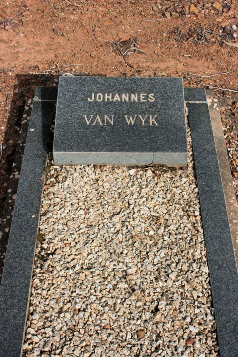 WYK Johannes, van
