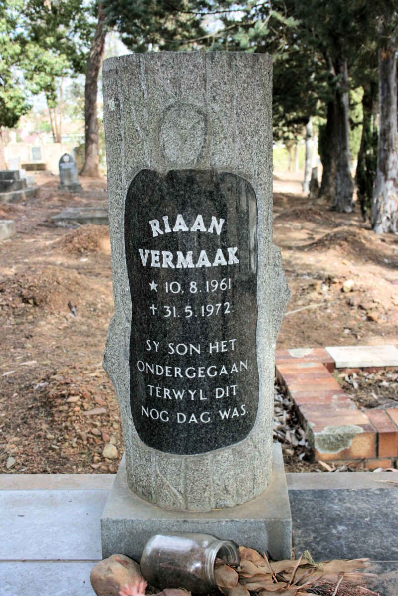 VERMAAK Riaan 1961-1972