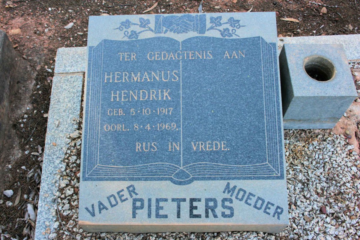 PIETERS Hermanus Hendrik 1917-1969