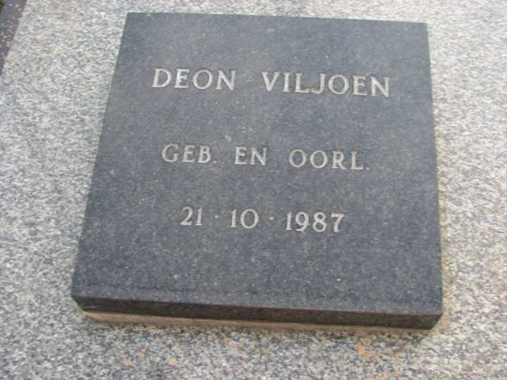 VILJOEN Deon 1987-1987