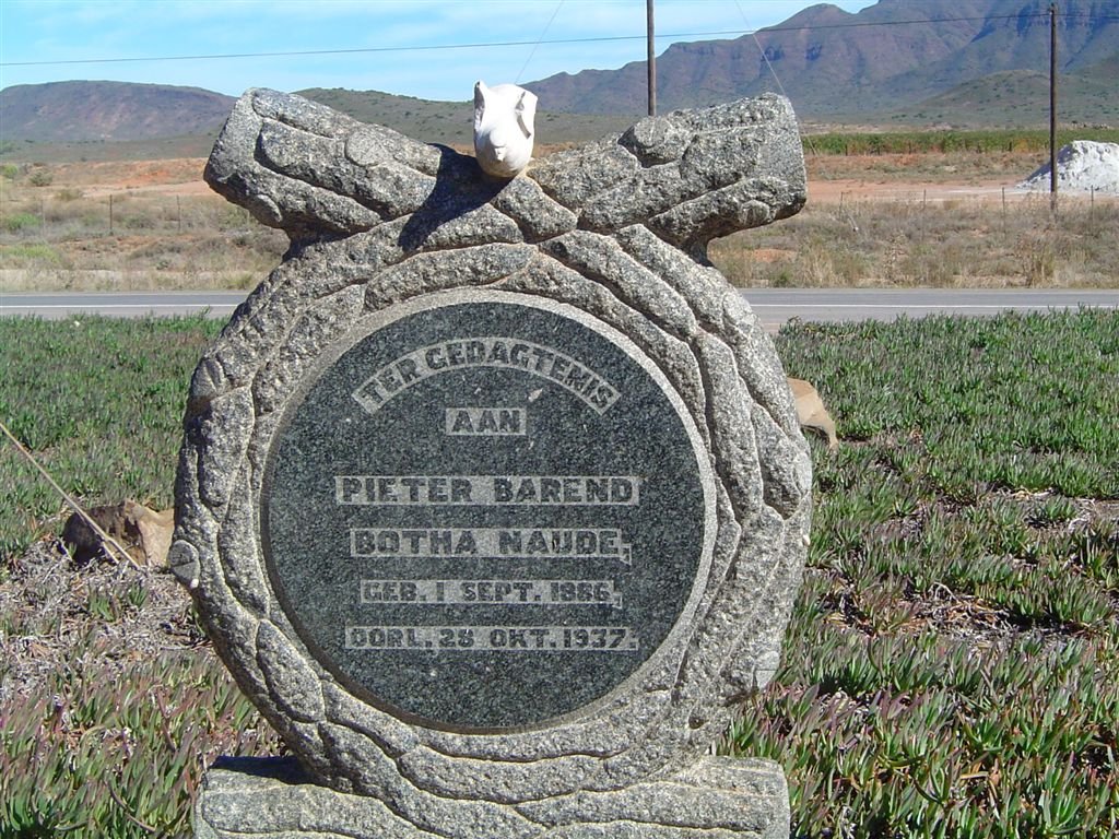 NAUDE Pieter Barend Botha 1886-1937