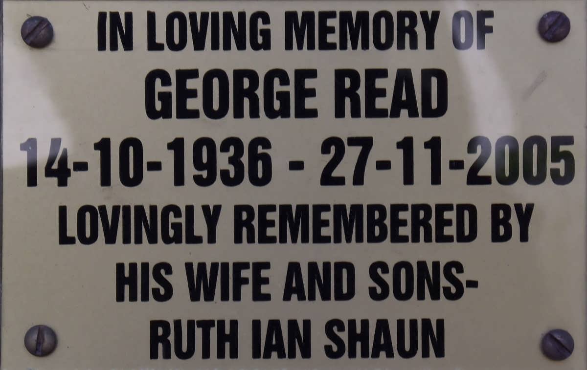 READ George 1936-2005