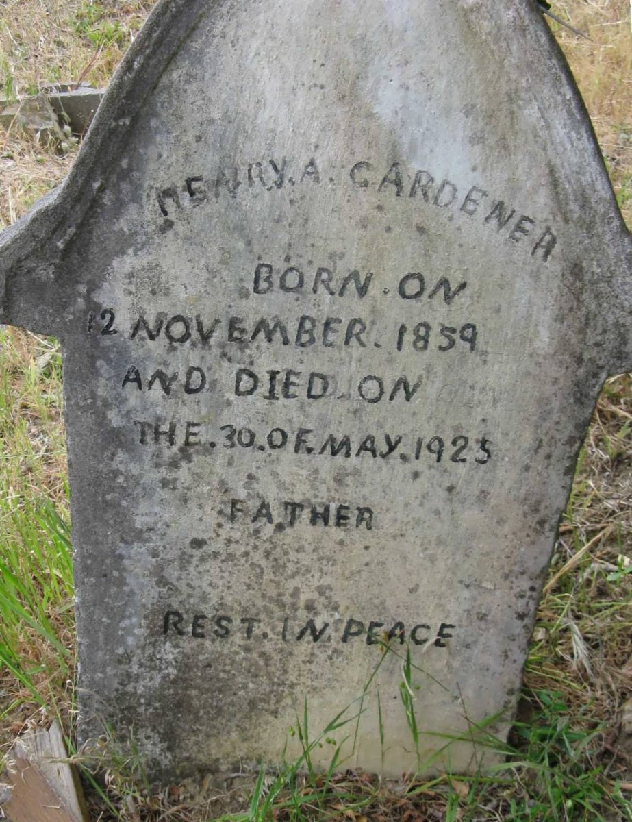 GARDENER Henry A. 1859-1925