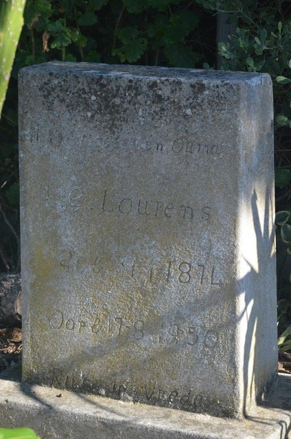 LOURENS ?.E. 1874-1950
