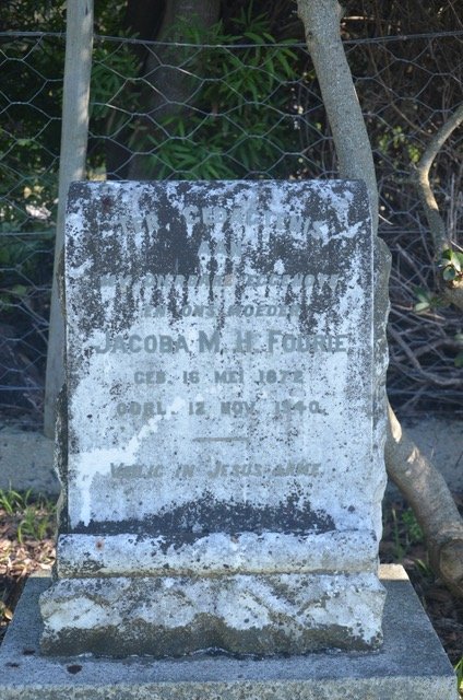 FOURIE Jacoba M.H. 1872-1940