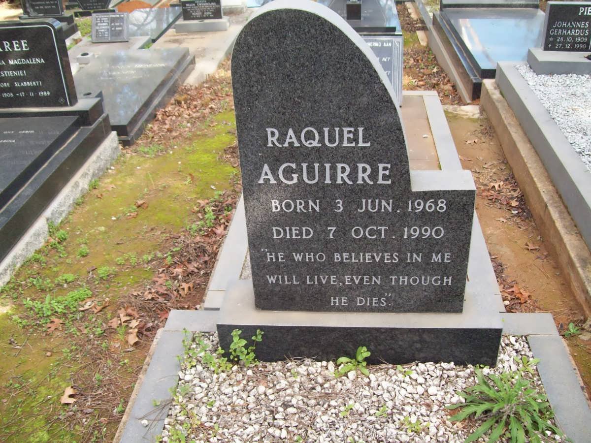 AGUIRRE Raquel 1968-1990