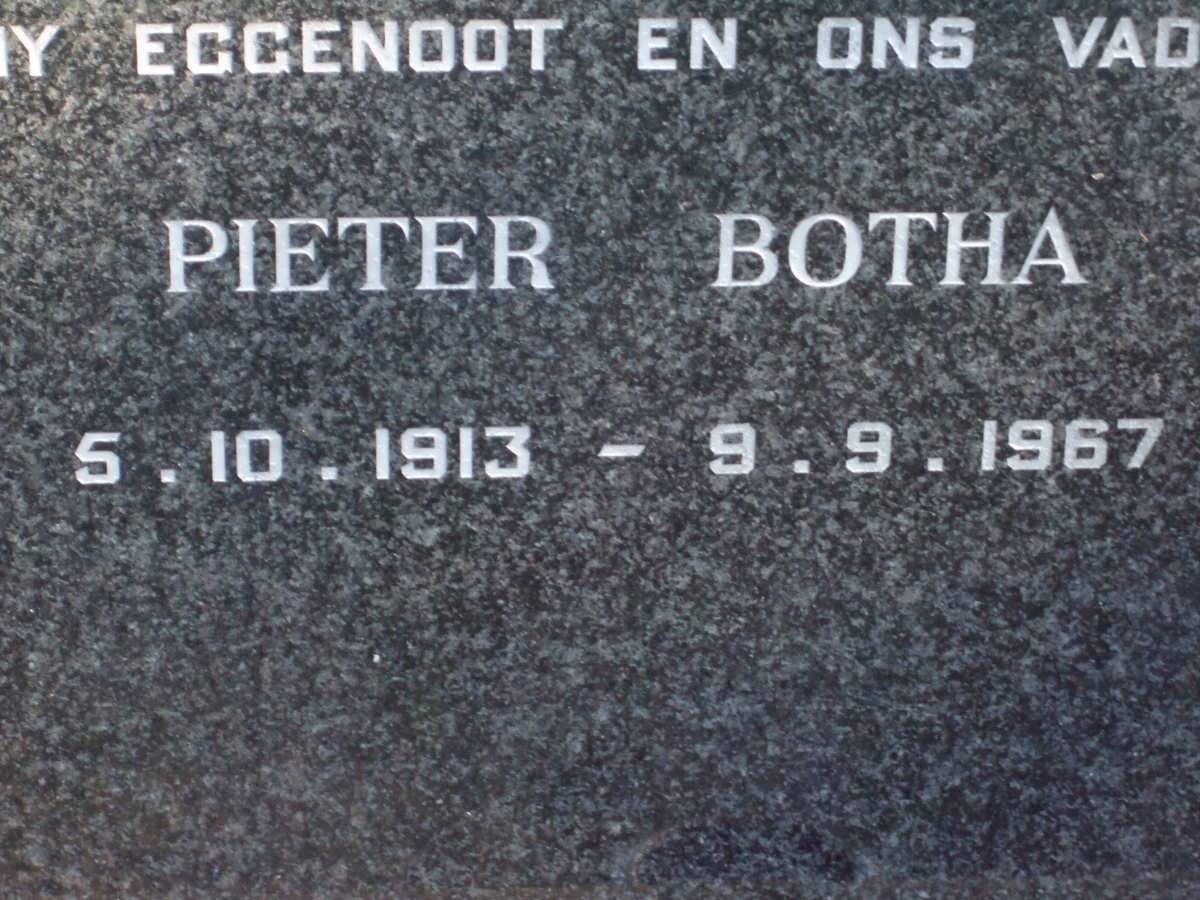 BOTHA Pieter 1913-1967