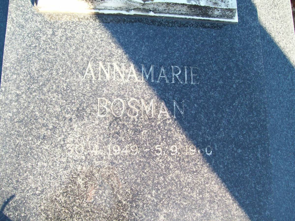 BOSMAN Annamarie 1949-1960