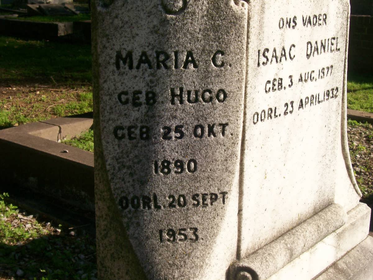 BOSMAN Maria C. nee HUGO 1890-1953
