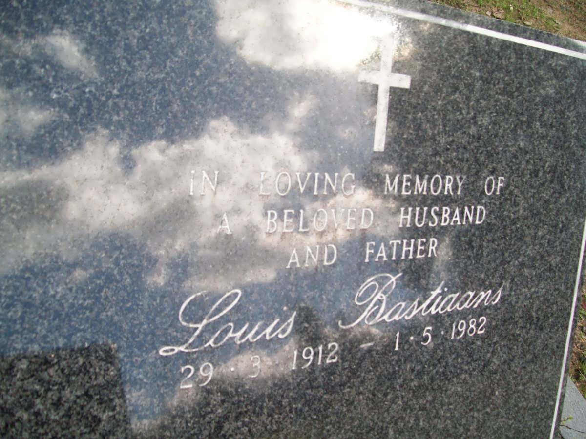 BASTIAANS Louis 1912-1982