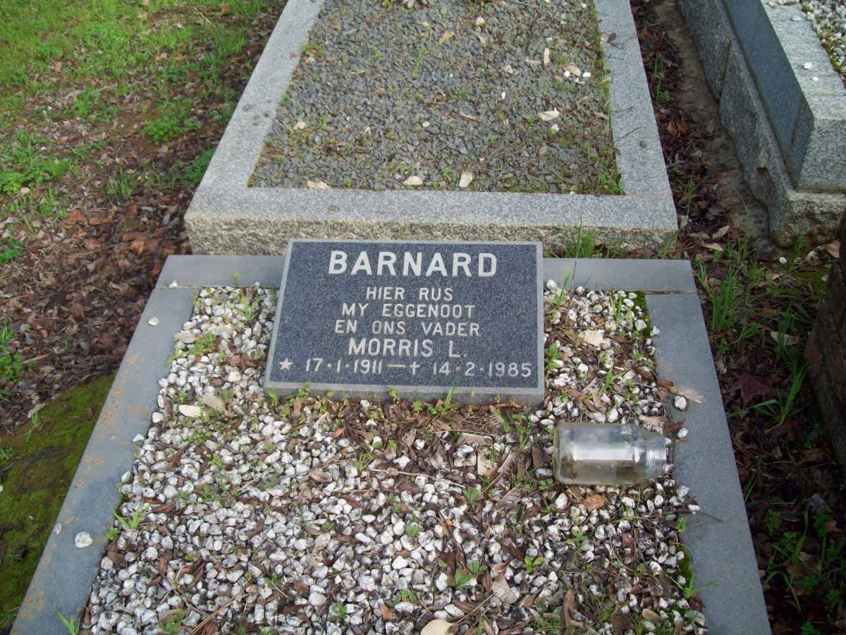 BARNARD Morris L. 1911-1985