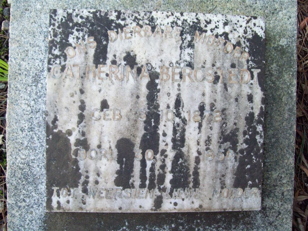 BERGSTEDT Catherina 1878-1950