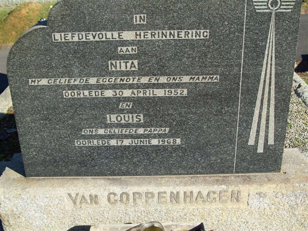 COPPENHAGEN Louis, van -1968 &amp; Nita -1952