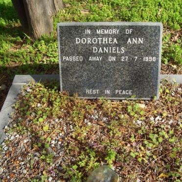 DANIELS Dorothea Ann -1996