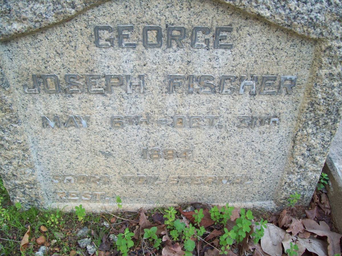 FISCHER George Joseph 1894-1894