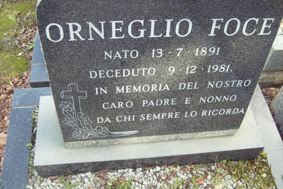FOCE Orneglio 1891-1981