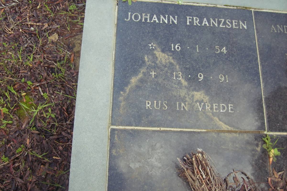 FRANZEN Johann 1954-1991