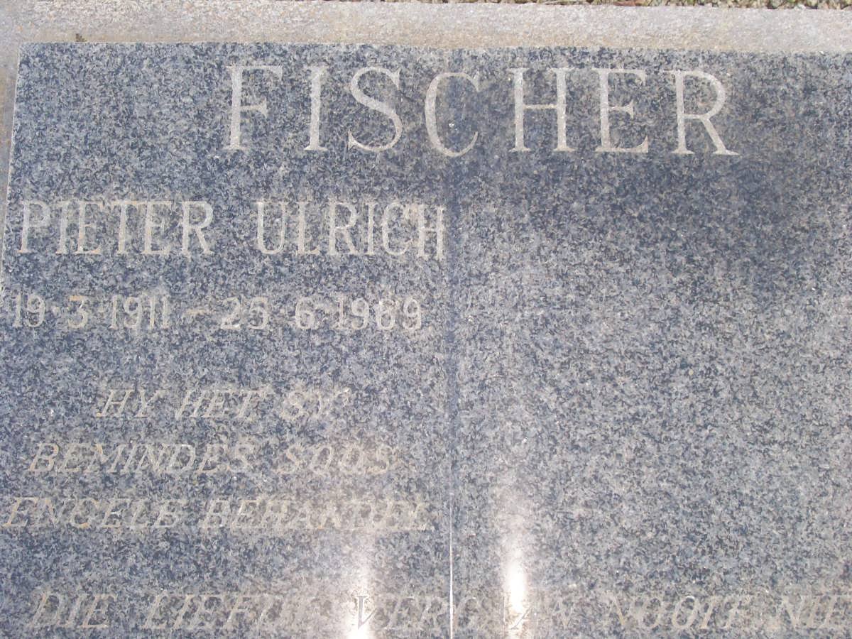 FISCHER Pieter Ulrich 1911-1969