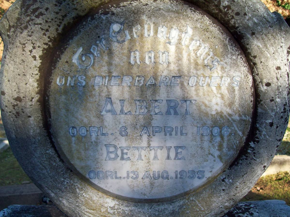 FAURE Albert -1906 &amp; Bettie -1935