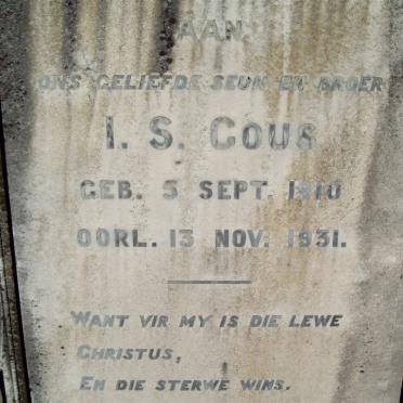GOUS I.S. 1910-1931