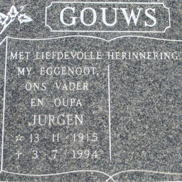 GOUWS :: COETZEE