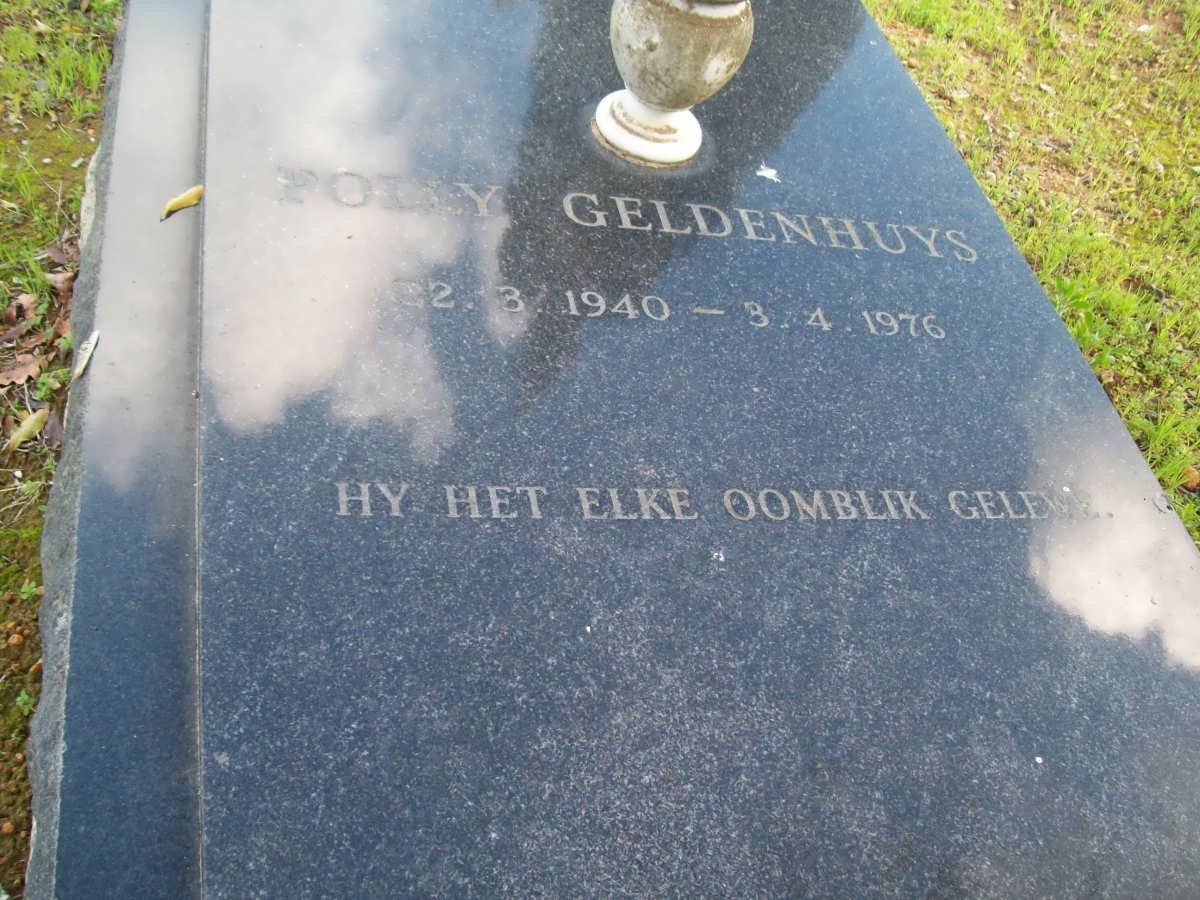 GELDENHUYS Polly 1940-1976