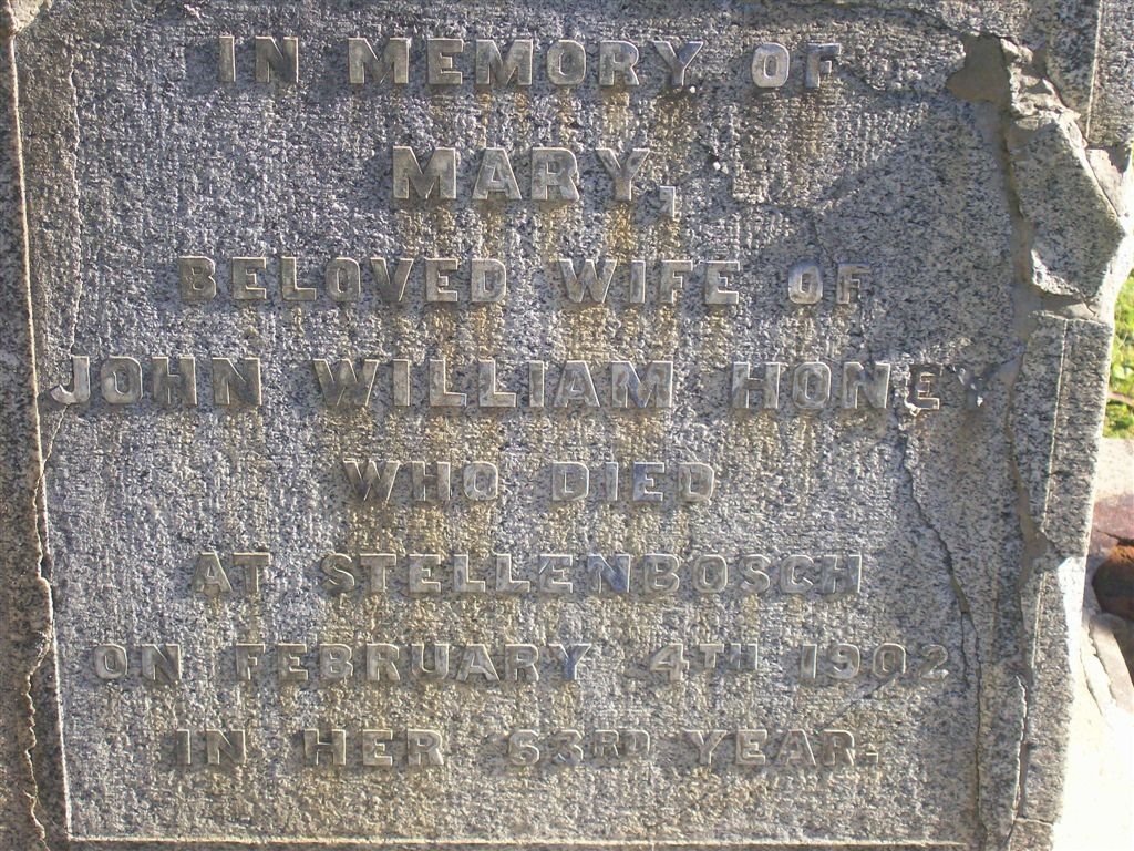 HONEY Mary -1902