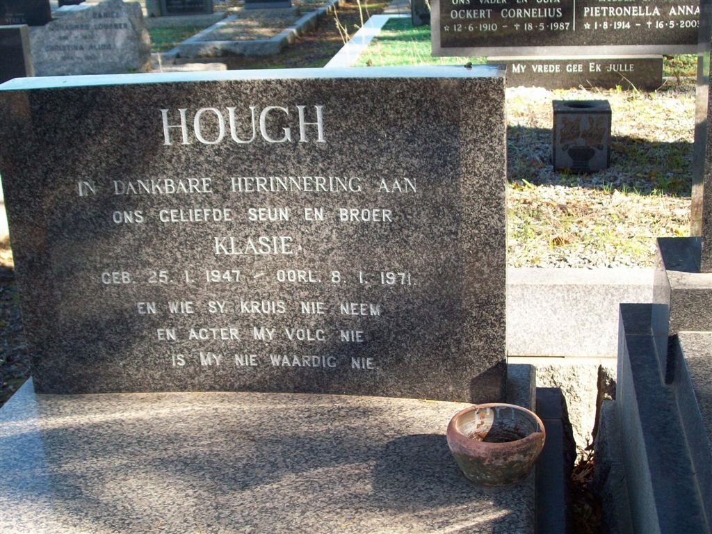 HOUGH Klasie 1947-1971