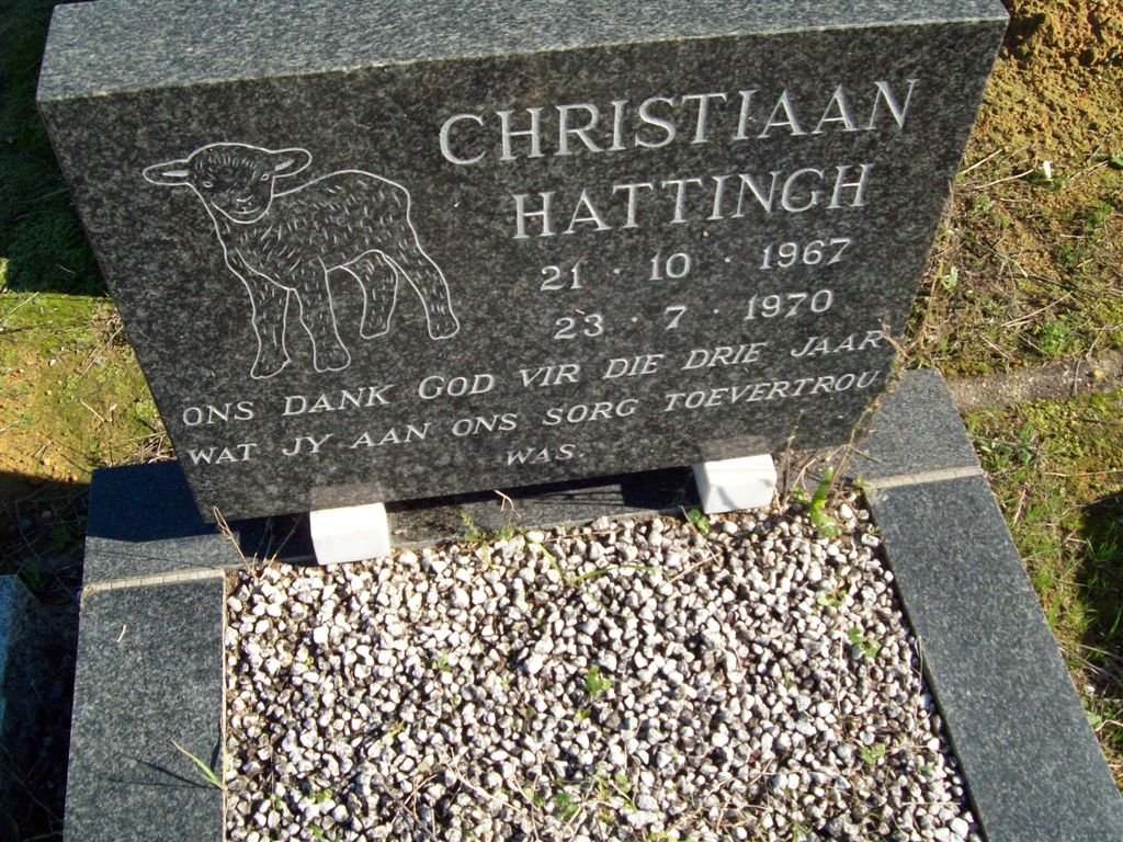 HATTINGH Christiaan 1967-1970