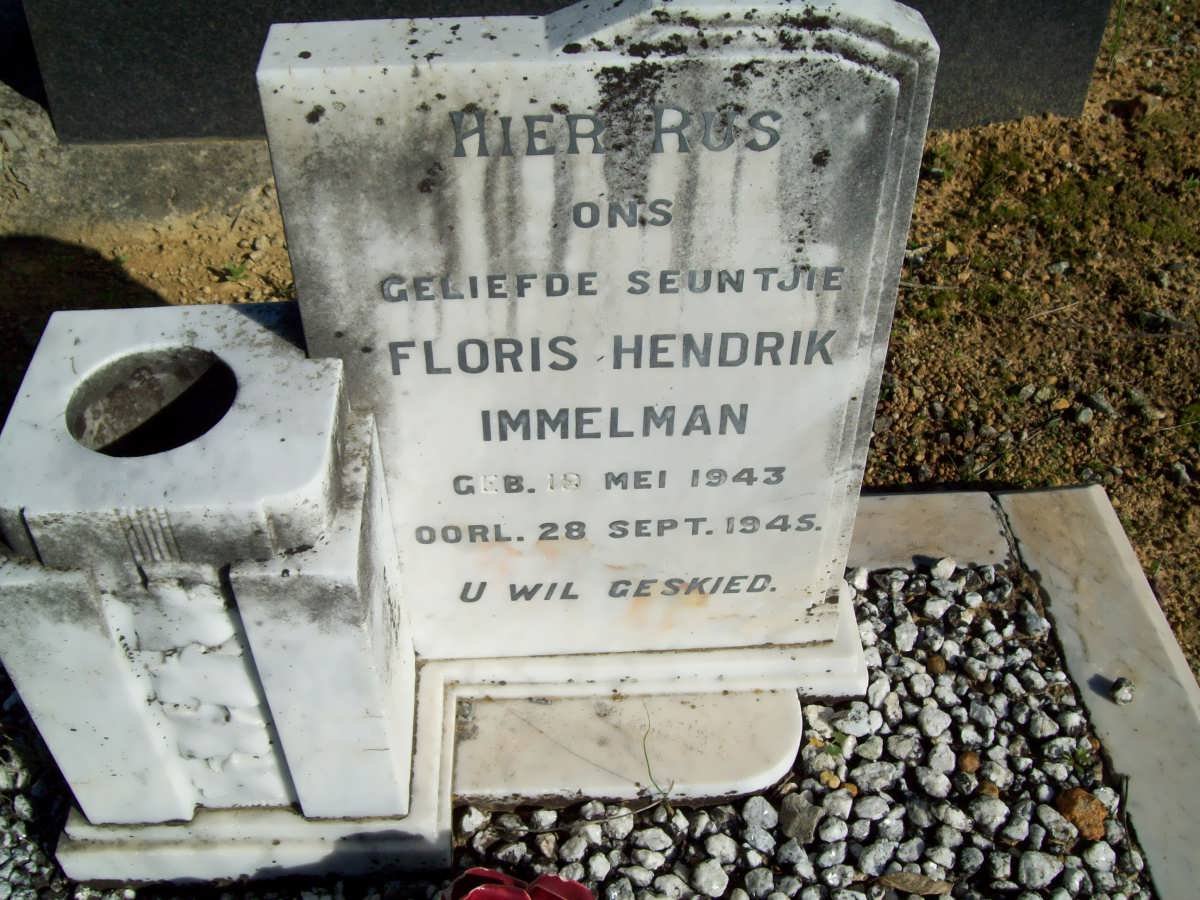 IMMELMAN Floris Hendrik 1943-1945