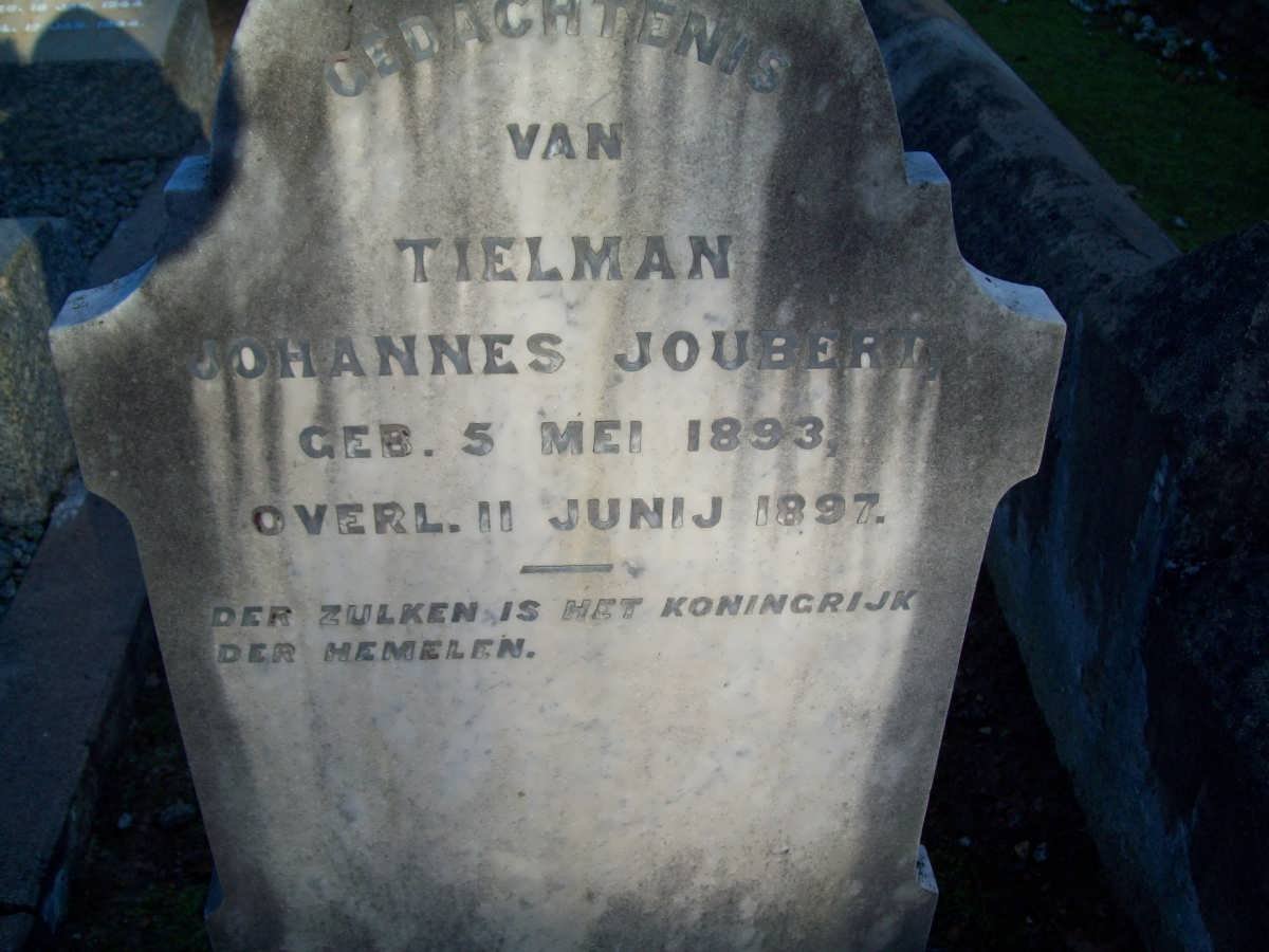 JOUBERT Tielman Johannes 1893-1897