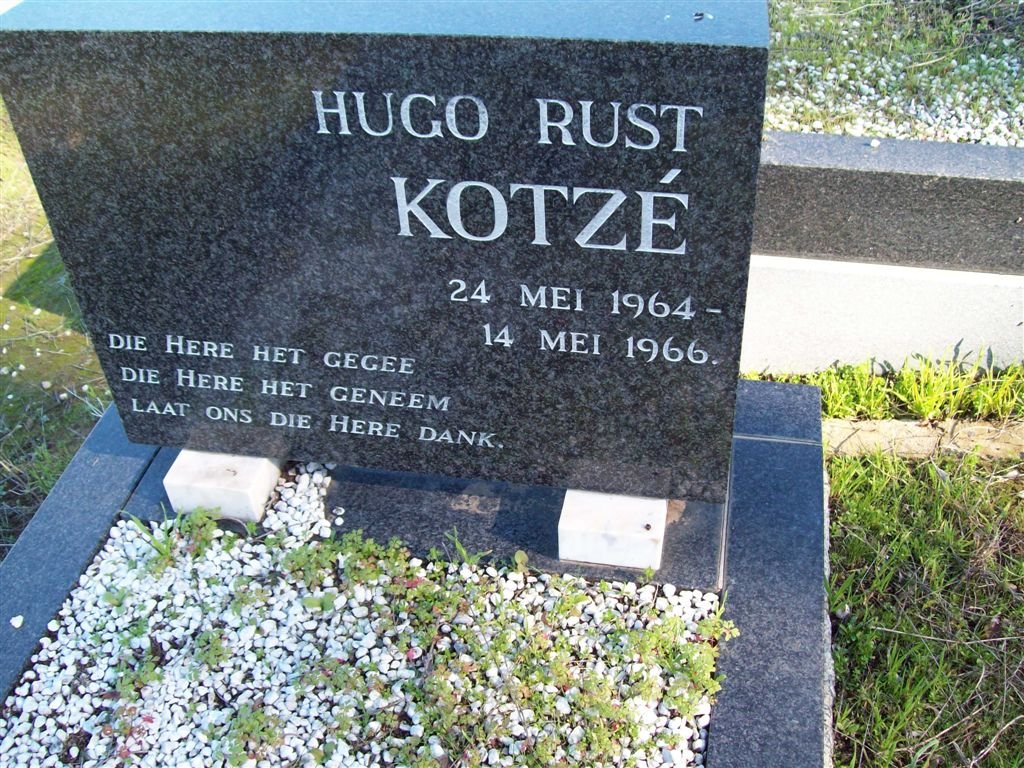 KOTZE Hugo Rust 1964-1966
