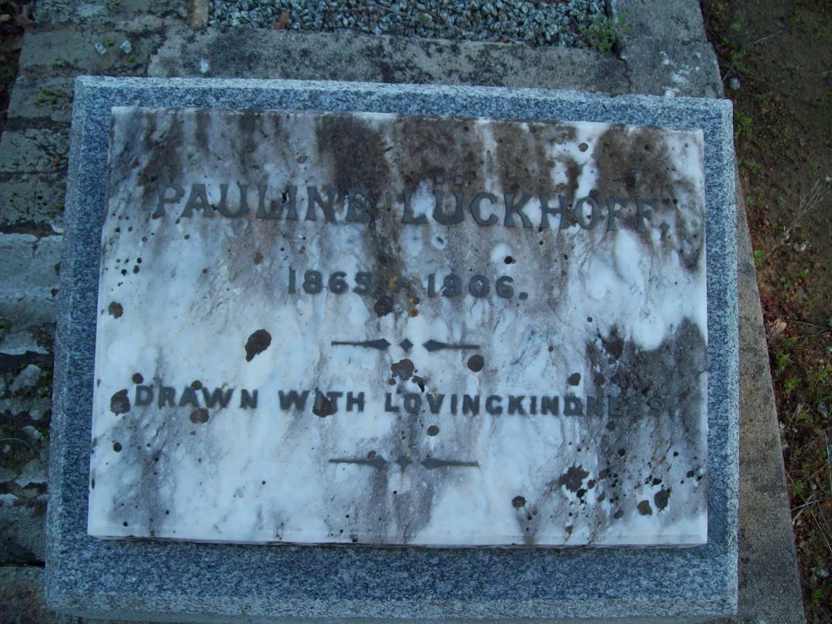 LUCKHOFF Pauline 1865-1906