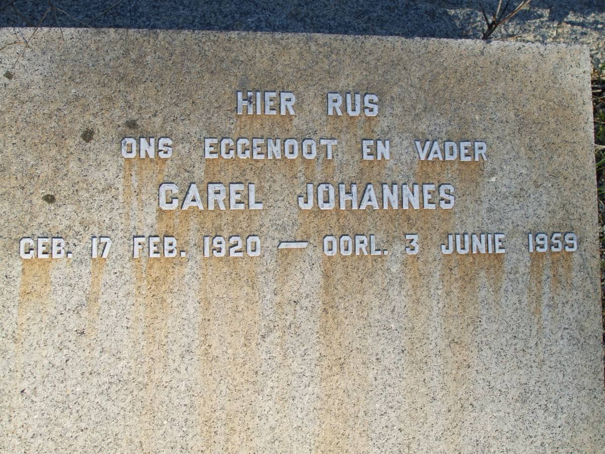 LIEBENBERG Carel Johannes 1920-1959_2
