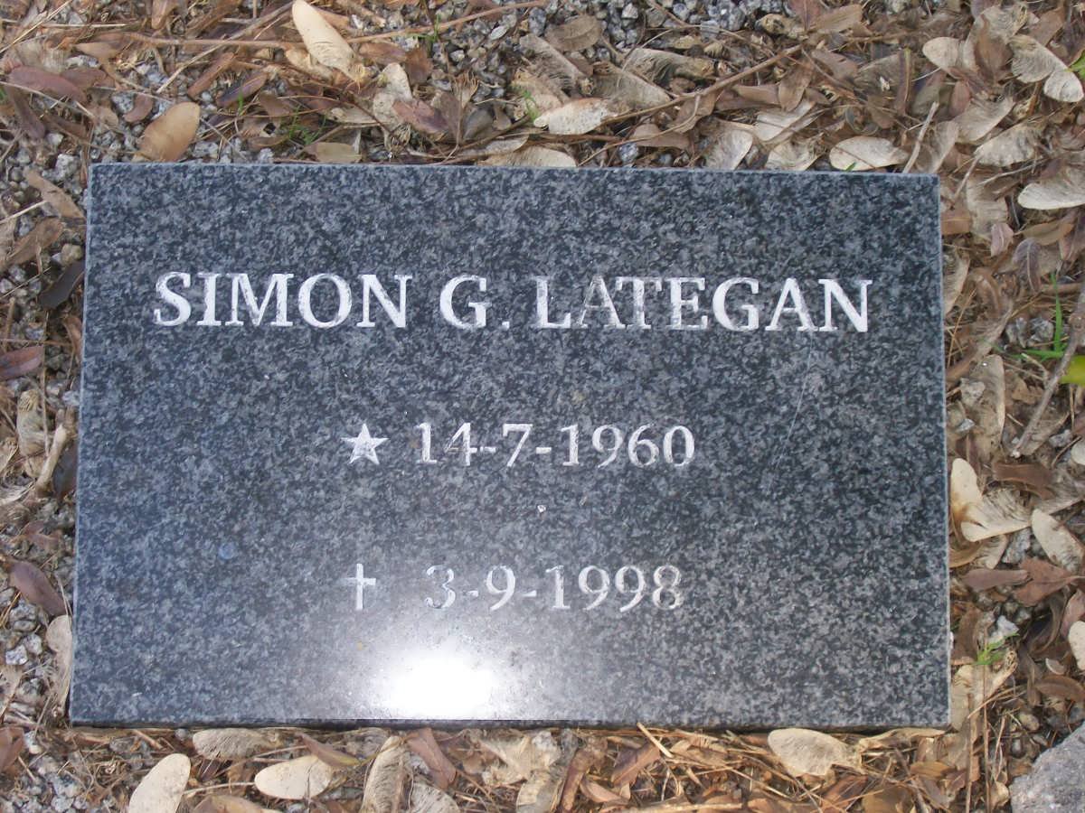 LATEGAN Simon G. 1960-1998