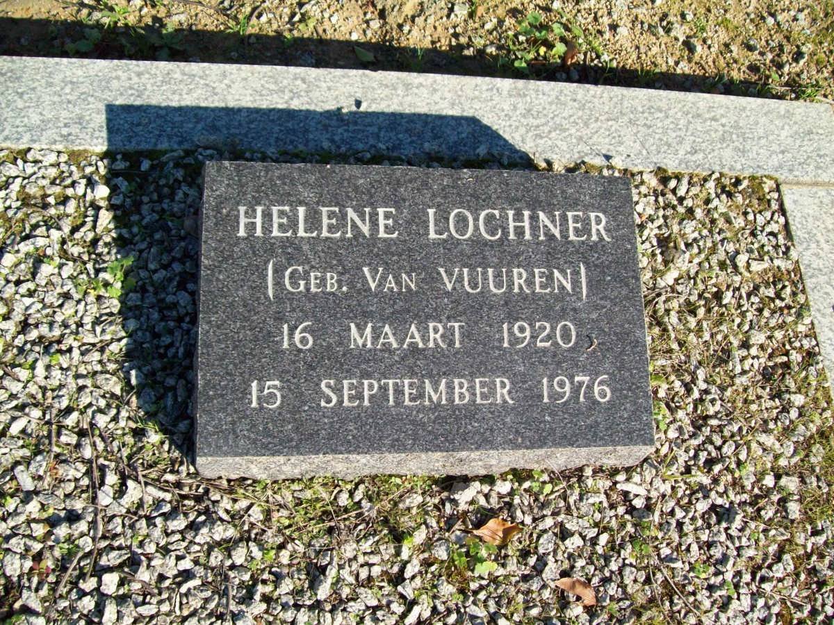 LOCHNER Helene nee VAN VUUREN 1920-1976