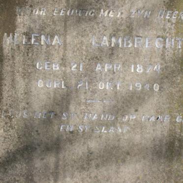 LAMBRECHT Helena 1874-1940