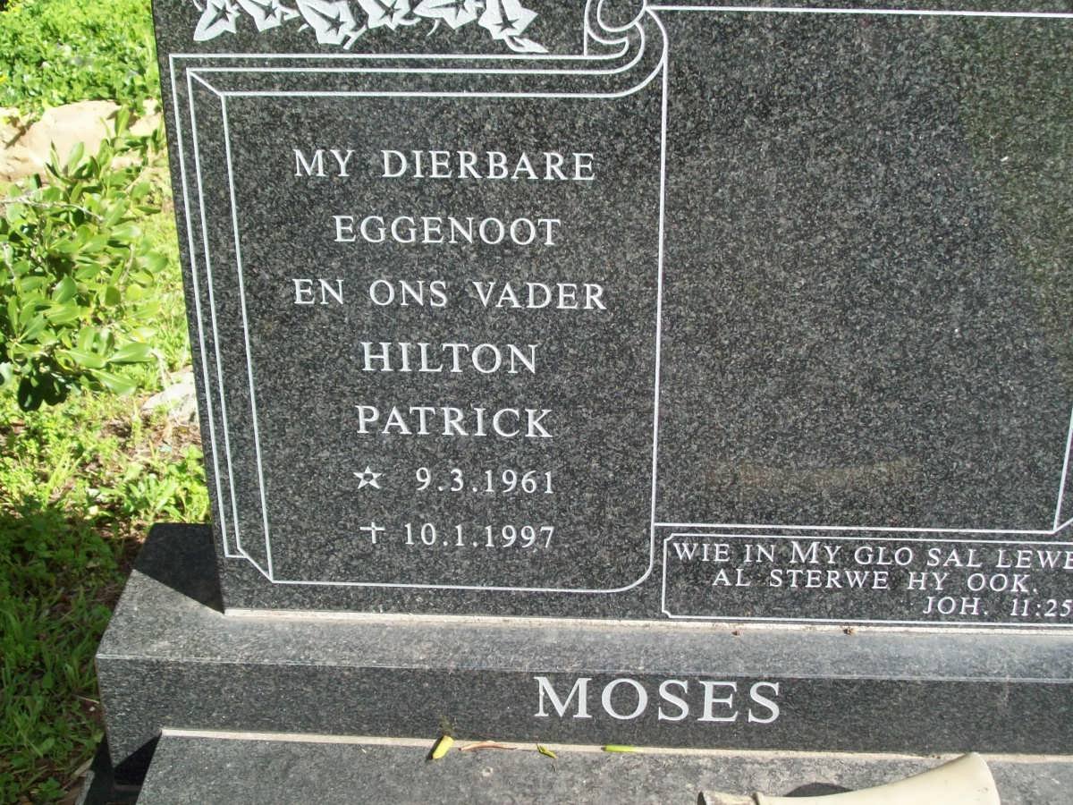 MOSES Hilton Patrick 1961-1997