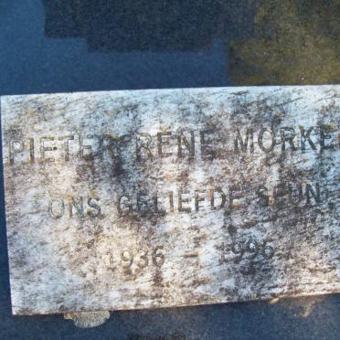 MORKEL Pieter Rene 1936-1996
