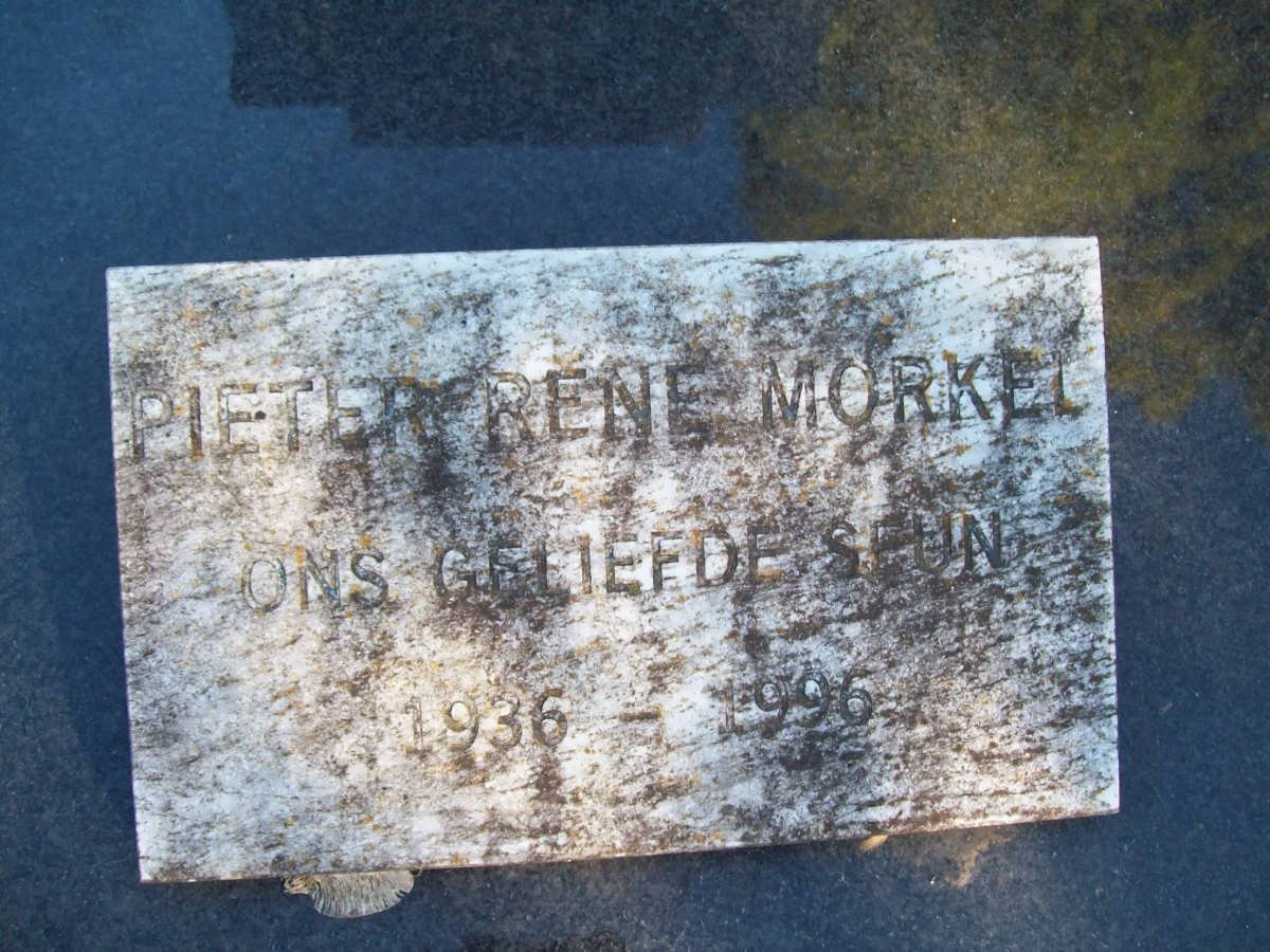 MORKEL Pieter Rene 1936-1996
