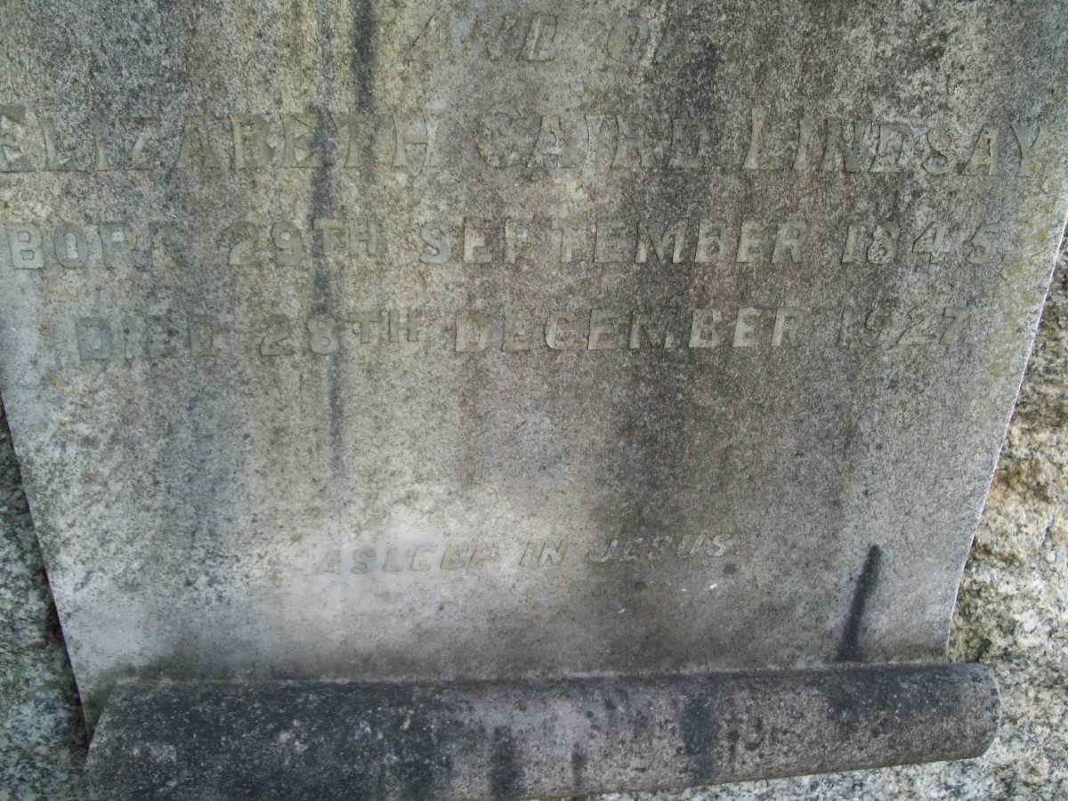 Mac MILLAN Elizabeth Caird Lindsay 1845-1927
