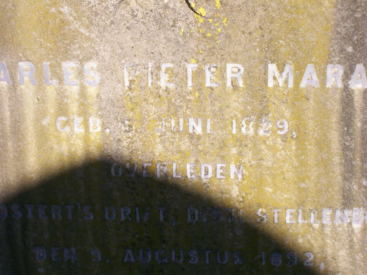 MARAIS Charles Pieter 1829-1892