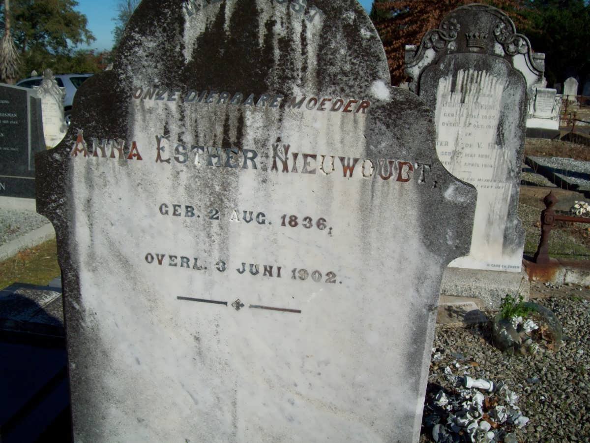 NIEUWOUDT Anna Esther 1836-1902