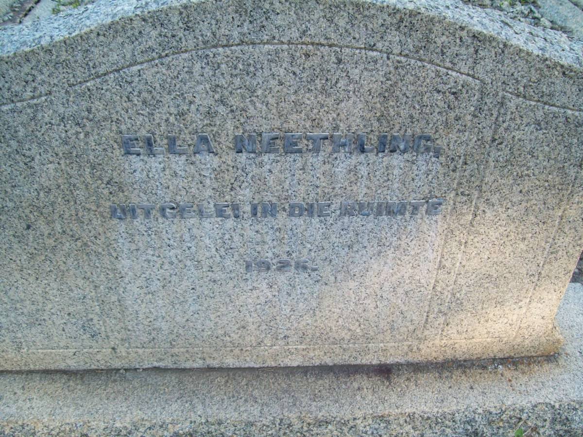 NEETHLING Ella -1926