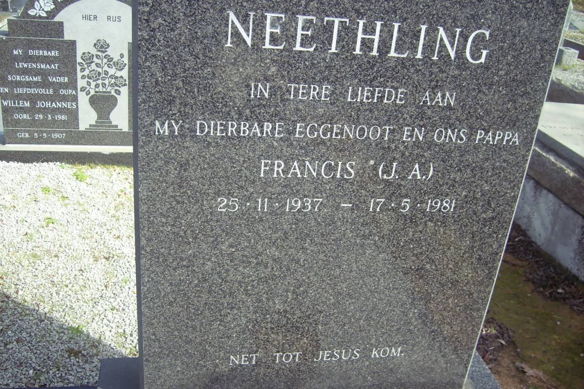 NEETHLING J.A. 1937-1981