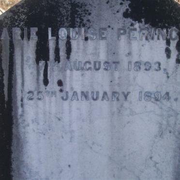 PERINGUEY Marie Louise 1893-1894