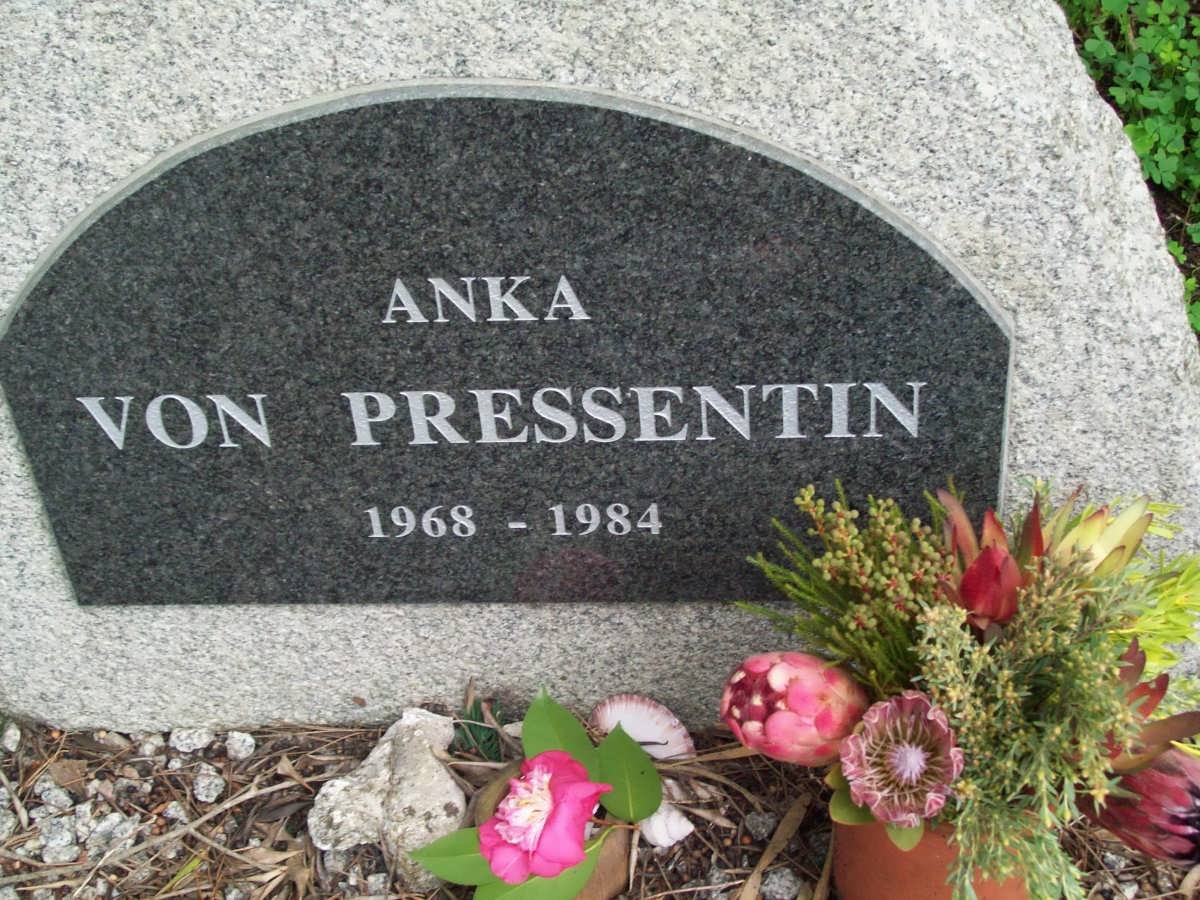 PRESSENTIN Anka, von 1968-1984
