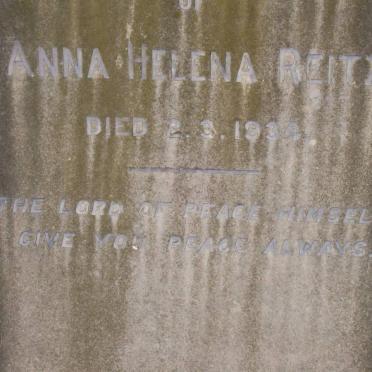 REITZ Anna Helena -1934