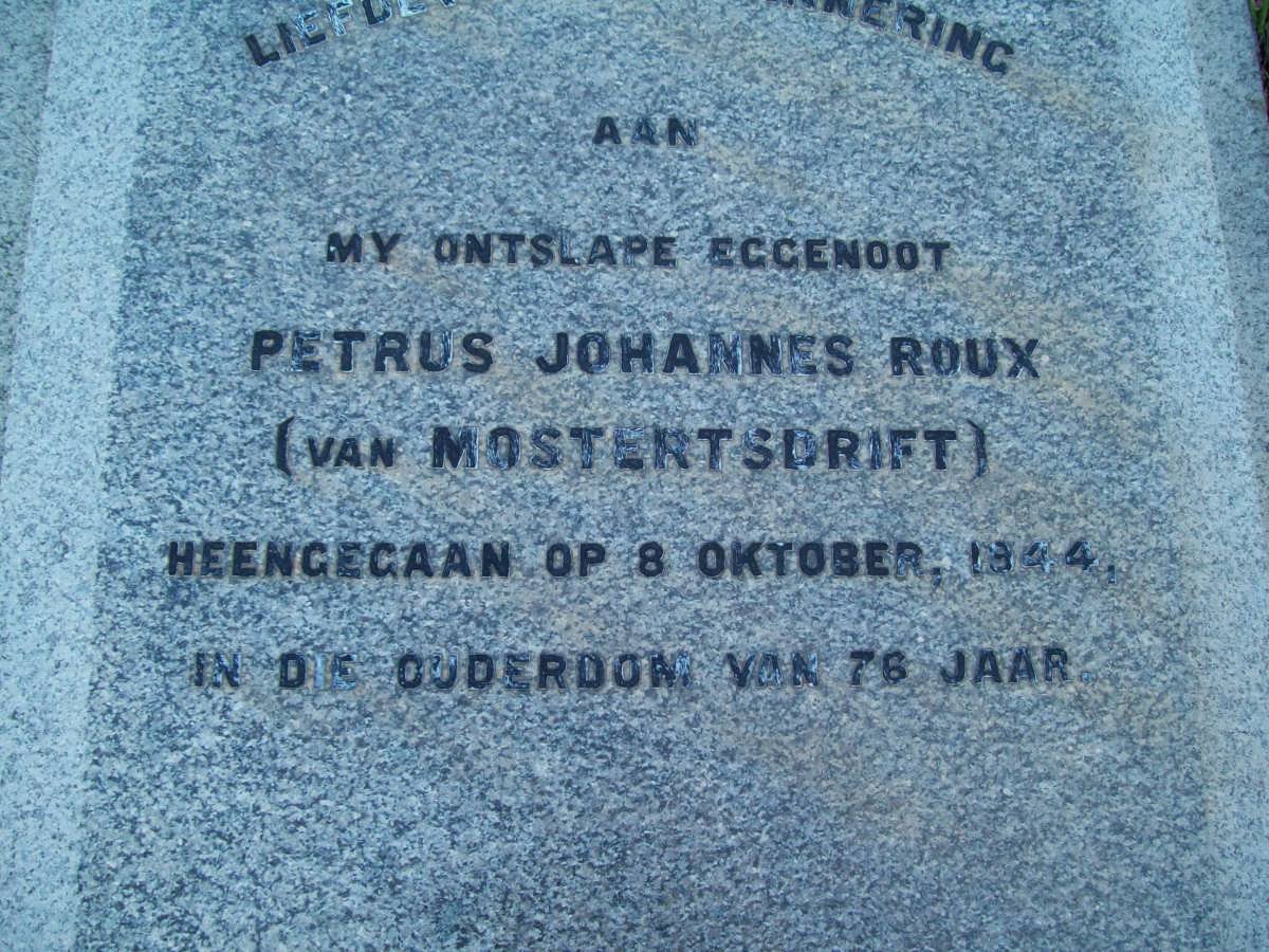 ROUX Petrus Johannes -1944